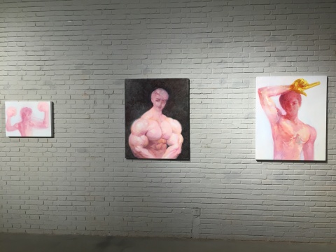 “少数分之一:商亮个展”展览现场 “少数分之一:商亮个展”展览现场